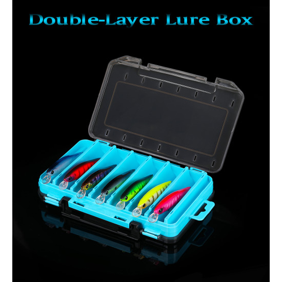 TSURINOYA Double Fishing Lure Box TSURINOYA Double Fishing Lure Box