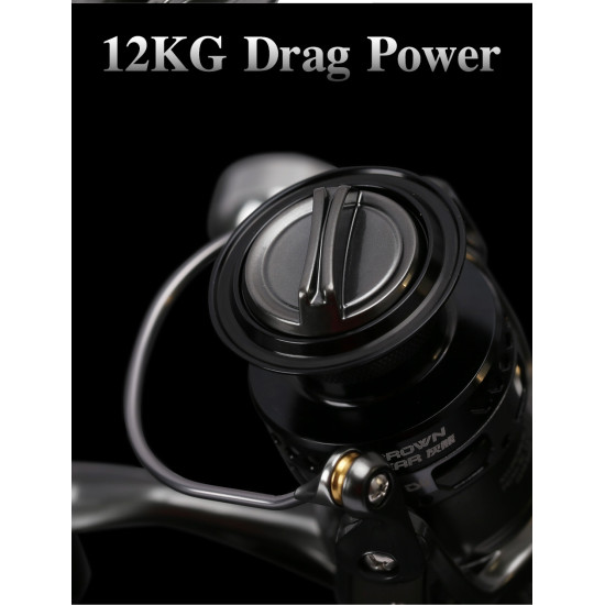 Μηχανισμός Ψαρέματος Tsurinoya Brown Bear Metal Jigging Spinning Fishing Reel 4000-5000 Μηχανισμός Ψαρέματος Tsurinoya Brown Bear Metal Jigging Spinning Fishing Reel 4000-5000