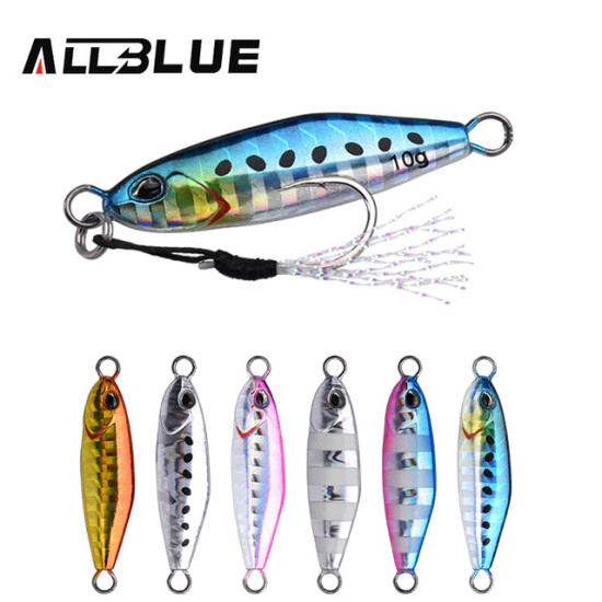 ALLBLUE 2019 New DRAGER Micro Metal Jig 3g 5g 7g 10g 