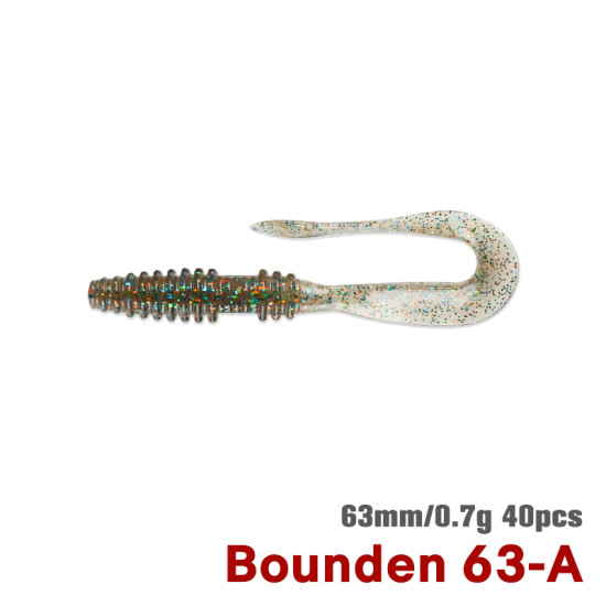 Σιλικόνη TSURINOYA BOUNDEN 63mm 0.7gr (40τεμ) – Ajing & Light Game με Άρωμα Γαρίδας Σιλικόνη TSURINOYA BOUNDEN 63mm 0.7gr (40τεμ) – Ajing & Light Game με Άρωμα Γαρίδας