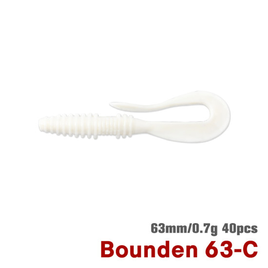 Σιλικόνη TSURINOYA BOUNDEN 63mm 0.7gr (40τεμ) – Ajing & Light Game με Άρωμα Γαρίδας Σιλικόνη TSURINOYA BOUNDEN 63mm 0.7gr (40τεμ) – Ajing & Light Game με Άρωμα Γαρίδας