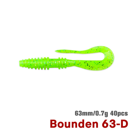 Σιλικόνη TSURINOYA BOUNDEN 63mm 0.7gr (40τεμ) – Ajing & Light Game με Άρωμα Γαρίδας Σιλικόνη TSURINOYA BOUNDEN 63mm 0.7gr (40τεμ) – Ajing & Light Game με Άρωμα Γαρίδας