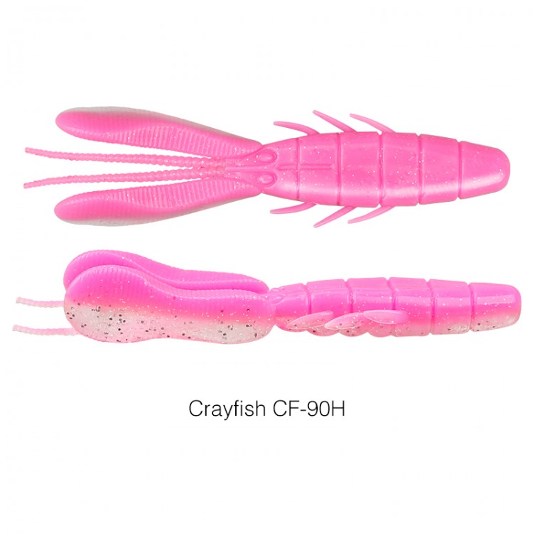 TSURINOYA CRAYFISH Shrimp Soft Fishing Lure 90mm 8g 6pcs