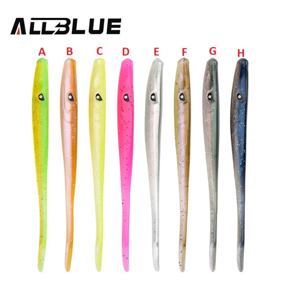ALLBLUE Crazy Slug 130mm 6pcs/bag Soft Fishing Lure ALLBLUE Crazy Slug 130mm 6pcs/bag Soft Fishing Lure
