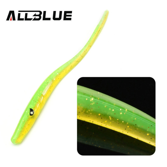 ALLBLUE Crazy Slug 130mm 6pcs/bag Soft Fishing Lure ALLBLUE Crazy Slug 130mm 6pcs/bag Soft Fishing Lure