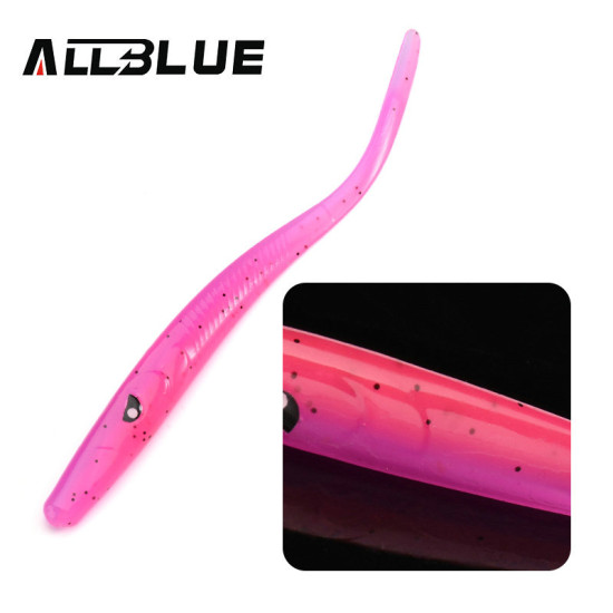 ALLBLUE Crazy Slug 130mm 6pcs/bag Soft Fishing Lure ALLBLUE Crazy Slug 130mm 6pcs/bag Soft Fishing Lure