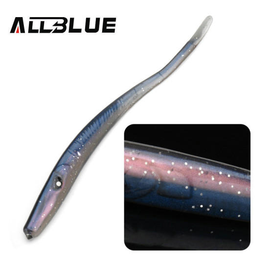 ALLBLUE Crazy Slug 130mm 6pcs/bag Soft Fishing Lure ALLBLUE Crazy Slug 130mm 6pcs/bag Soft Fishing Lure