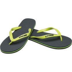 Σαγιονάρες Cressi Beach Flip Flop Γκρι/Κίτρινες