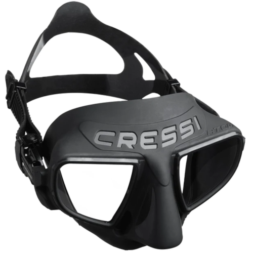 Cressi Atom Mask Black/Frame Black  ΜΑΣΚΕΣ