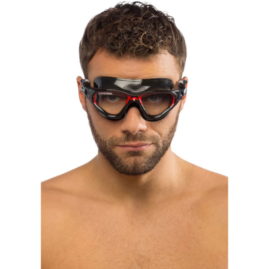 Γυαλιά Κολύμβησης Cressi Cobra Black-Red Γυαλιά Κολύμβησης Cressi Cobra Black-Red