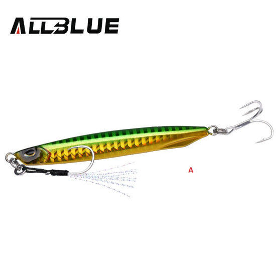 ALLBLUE DRAGER Super Slim SSZ Metal Casting Jig 60gr