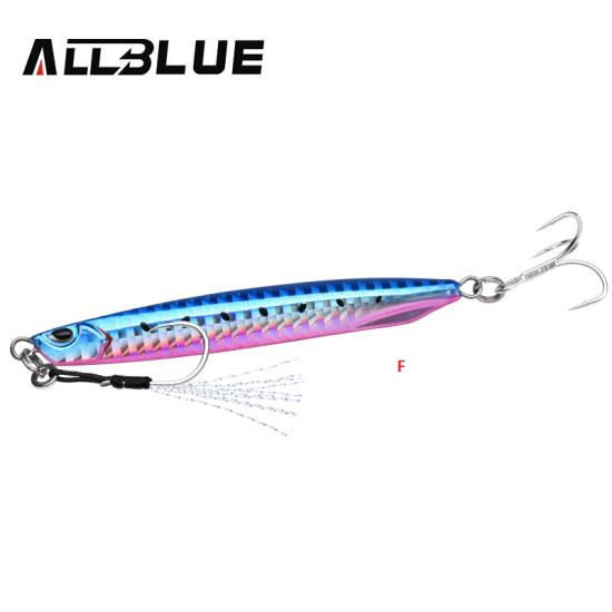 ALLBLUE DRAGER Super Slim SSZ Metal Casting Jig 60gr
