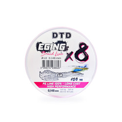 Νημα DTD Eging Line X8 150m Pink