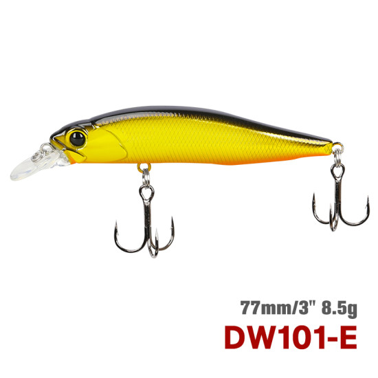 Τεχνητο TSURINOYA 77SP Suspending Minnow DW101 77mm 8.5gr 0.7-0.9m Τεχνητο TSURINOYA 77SP Suspending Minnow DW101 77mm 8.5gr 0.7-0.9m