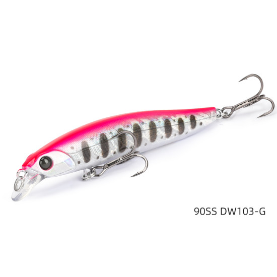 Τεχνητο TSURINOYA 90SS Slow Sinking Minnow 90mm 10.8gr Τεχνητο TSURINOYA 90SS Slow Sinking Minnow 90mm 10.8gr