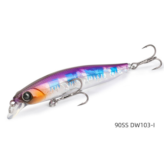 Τεχνητο TSURINOYA 90SS Slow Sinking Minnow 90mm 10.8gr Τεχνητο TSURINOYA 90SS Slow Sinking Minnow 90mm 10.8gr