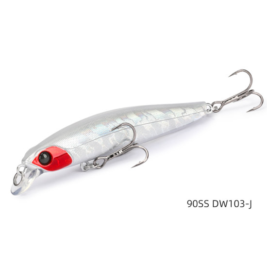 Τεχνητο TSURINOYA 90SS Slow Sinking Minnow 90mm 10.8gr Τεχνητο TSURINOYA 90SS Slow Sinking Minnow 90mm 10.8gr
