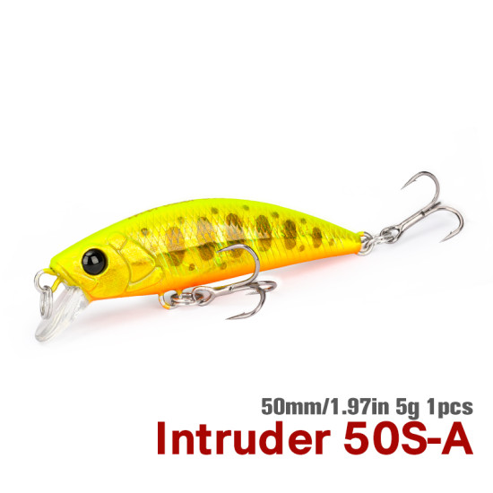 Τεχνητο TSURINOYA INTRUDER 50S 5g Sinking Minnow Τεχνητο TSURINOYA INTRUDER 50S 5g Sinking Minnow