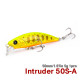 Τεχνητο TSURINOYA INTRUDER 50S 5g Sinking Minnow Τεχνητο TSURINOYA INTRUDER 50S 5g Sinking Minnow