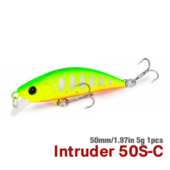Τεχνητο TSURINOYA INTRUDER 50S 5g Sinking Minnow Τεχνητο TSURINOYA INTRUDER 50S 5g Sinking Minnow