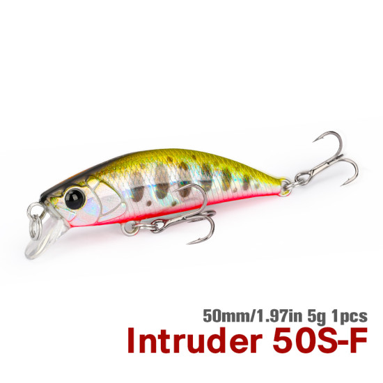 Τεχνητο TSURINOYA INTRUDER 50S 5g Sinking Minnow Τεχνητο TSURINOYA INTRUDER 50S 5g Sinking Minnow