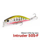 Τεχνητο TSURINOYA INTRUDER 50S 5g Sinking Minnow Τεχνητο TSURINOYA INTRUDER 50S 5g Sinking Minnow