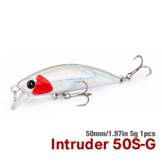 Τεχνητο TSURINOYA INTRUDER 50S 5g Sinking Minnow Τεχνητο TSURINOYA INTRUDER 50S 5g Sinking Minnow