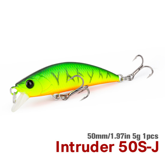 Τεχνητο TSURINOYA INTRUDER 50S 5g Sinking Minnow Τεχνητο TSURINOYA INTRUDER 50S 5g Sinking Minnow