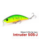 Τεχνητο TSURINOYA INTRUDER 50S 5g Sinking Minnow Τεχνητο TSURINOYA INTRUDER 50S 5g Sinking Minnow