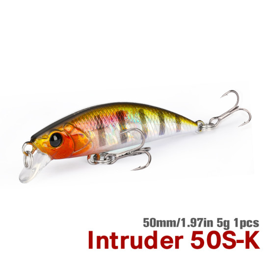 Τεχνητο TSURINOYA INTRUDER 50S 5g Sinking Minnow Τεχνητο TSURINOYA INTRUDER 50S 5g Sinking Minnow