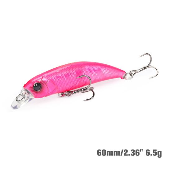 Τεχνητο TSURINOYA INTRUDER 60S Sinking Minnow 6.5g Τεχνητο TSURINOYA INTRUDER 60S Sinking Minnow 6.5g