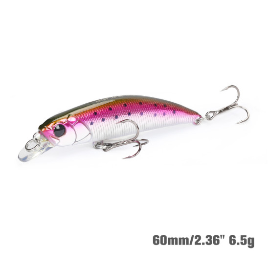 Τεχνητο TSURINOYA INTRUDER 60S Sinking Minnow 6.5g Τεχνητο TSURINOYA INTRUDER 60S Sinking Minnow 6.5g