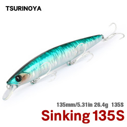Τεχνητο  TSURINOYA 135S BAYONET 135mm 26.4g 