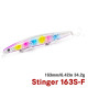 Τεχνητο TSURINΟYA 163S Sinking Saltwater Minnow STINGER 34.2gr Τεχνητο TSURINΟYA 163S Sinking Saltwater Minnow STINGER 34.2gr