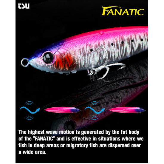 Τεχνητο TSURINOYA 140F FANATIC 140mm 46g Τεχνητο TSURINOYA 140F FANATIC 140mm 46g ΤΕΧΝΗΤΑ ΔΟΛΩΜΑΤΑ