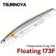 Τεχνητο TSURINOYA STINGER 173F Floating Minnow 173mm 37.5gr Τεχνητο TSURINOYA STINGER 173F Floating Minnow 173mm 37.5gr