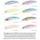 Τεχνητο  TSURINOYA STRIKER  90S Heavy Minnow Sinking  37gr