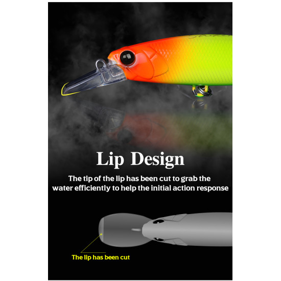 Τεχνητο  TSURINOYA STRIKER  90S Heavy Minnow Sinking  37gr