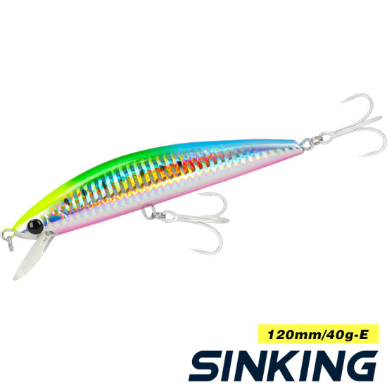 Τεχνητο Tsurinoya DW37 120mm/40g fast sinking new colors Τεχνητο Tsurinoya DW37 120mm/40g fast sinking new colors