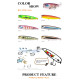 Τεχνητο TSURINOYA Floating Pencil DW59 85mm 10.5g Τεχνητο TSURINOYA Floating Pencil DW59 85mm 10.5g