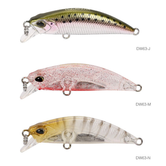 Τεχνητο TSURINOYA DW63 50mm/5g Sinking Minnow Τεχνητο TSURINOYA DW63 50mm/5g Sinking Minnow