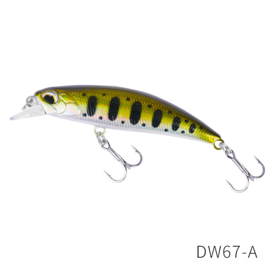 Τεχνητο TSURINOYA DW67 Sinking Minnow Lure 60mm 6.1g Τεχνητο TSURINOYA DW67 Sinking Minnow Lure 60mm 6.1g