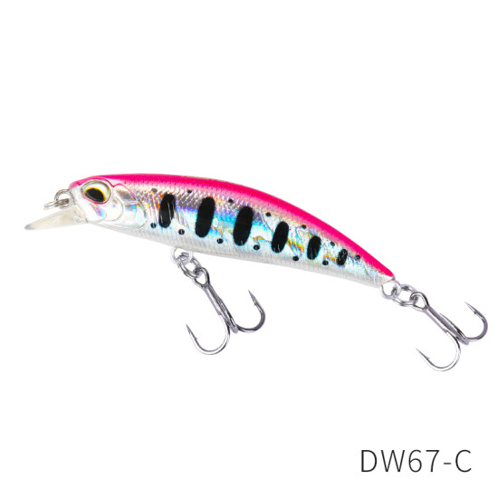 Τεχνητο TSURINOYA DW67 Sinking Minnow Lure 60mm 6.1g Τεχνητο TSURINOYA DW67 Sinking Minnow Lure 60mm 6.1g