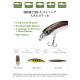 Τεχνητο TSURINOYA DW67 Sinking Minnow Lure 60mm 6.1g Τεχνητο TSURINOYA DW67 Sinking Minnow Lure 60mm 6.1g