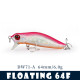 Τεχνητο TSURINOYA DW71 Floating Fishing Lure Minnow 64F 64mm 6g Τεχνητο TSURINOYA DW71 Floating Fishing Lure Minnow 64F 64mm 6g