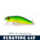 Τεχνητο TSURINOYA DW71 Floating Fishing Lure Minnow 64F 64mm 6g Τεχνητο TSURINOYA DW71 Floating Fishing Lure Minnow 64F 64mm 6g