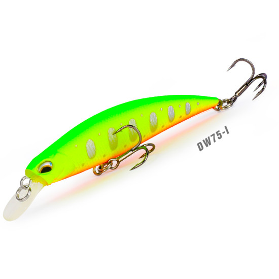 Τεχνητο TSURINOYA Sinking Minnow Fishing Lure DW75 70S 70mm 8.9g Τεχνητο TSURINOYA Sinking Minnow Fishing Lure DW75 70S 70mm 8.9g