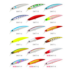 Τεχνητο  TSURINOYA 110S Sinking Minnow DW77 110mm 22gr
