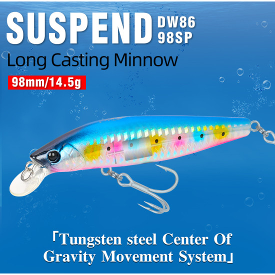 Τεχνητο TSURINOYA DW86 STINGER 98mm 14.5g Τεχνητο TSURINOYA DW86 STINGER 98mm 14.5g