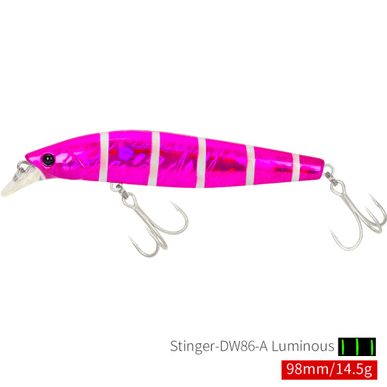 Τεχνητο TSURINOYA DW86 STINGER 98mm 14.5g Τεχνητο TSURINOYA DW86 STINGER 98mm 14.5g